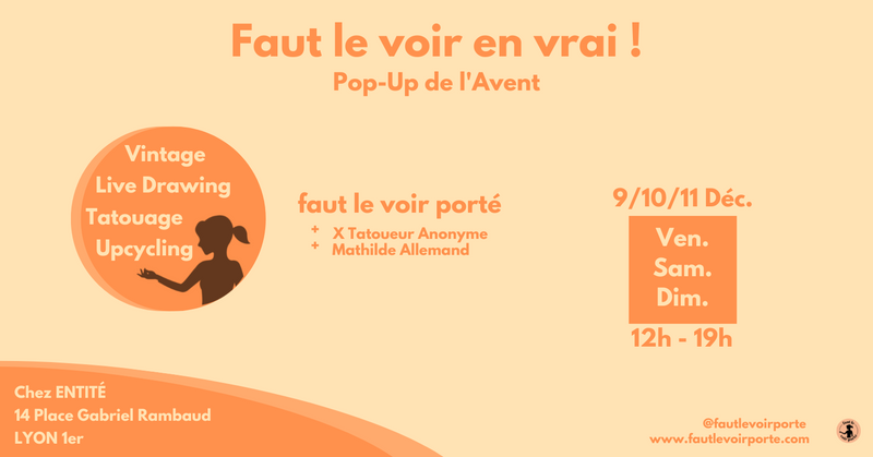 Le Pop-Up de l'Avent débarque à Lyon les 9/10/11 décembre ! 🍾
