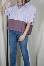 La Chemise Sorbet Lila & Violet Colombin - Pièce unique faut le voir porté © - T. 40 à 44