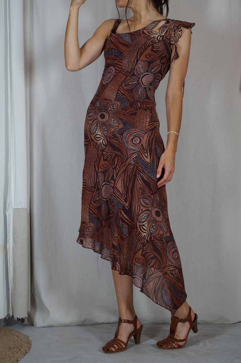 Superbe Robe Sirene Vintage - T. 34 & 36