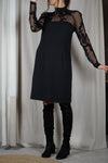 Magnifique Robe noire Vintage - T. 38 & petit 40