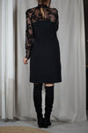 Magnifique Robe noire Vintage - T. 38 & petit 40