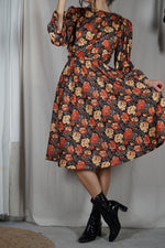 Superbe Robe Vintage 100% Lin 🇫🇷 - T.36 & petit 38