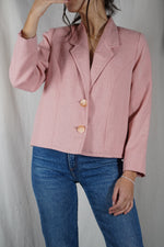 Superbe Veste Couturière Vintage rose - T. 36 & 38