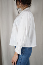 Magnifique Blouse en coton ancien - T. 36 & 38