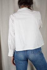 Magnifique Blouse en coton ancien - T. 36 & 38