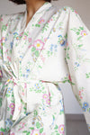 Magnifique Kimono Vintage d'intérieur - 100% Coton - T. 40 à 50