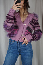 Superbe Cardigan Upcyclé - T. 36 à 40