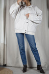 Superbe Trench/Bomber Vintage en coton - T. 42 à 46