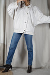 Superbe Trench/Bomber Vintage en coton - T. 42 à 46