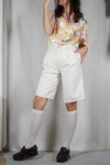Superbe Short long Vintage 100% Coton - T. 40