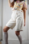 Superbe Short long Vintage 100% Coton - T. 40
