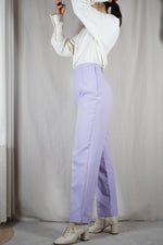 Superbe Pantalon Carotte Vintage Lila - T. 36