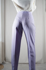 Superbe Pantalon Carotte Vintage Lila - T. 36