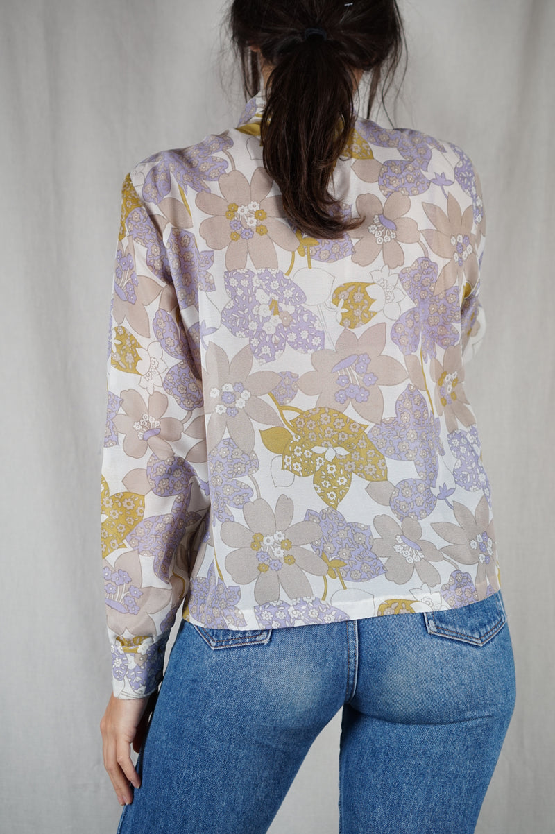 Magnifique Chemise 70's - T. 34 à 38