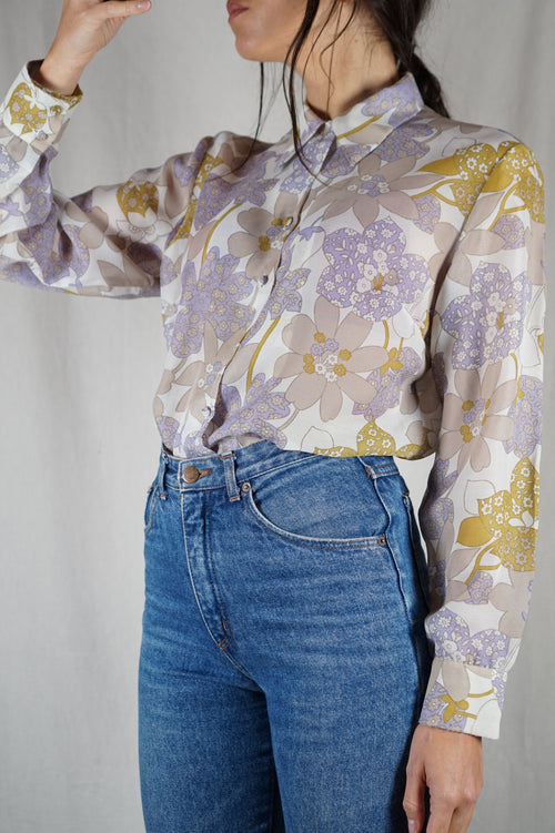 Magnifique Chemise 70's - T. 34 à 38