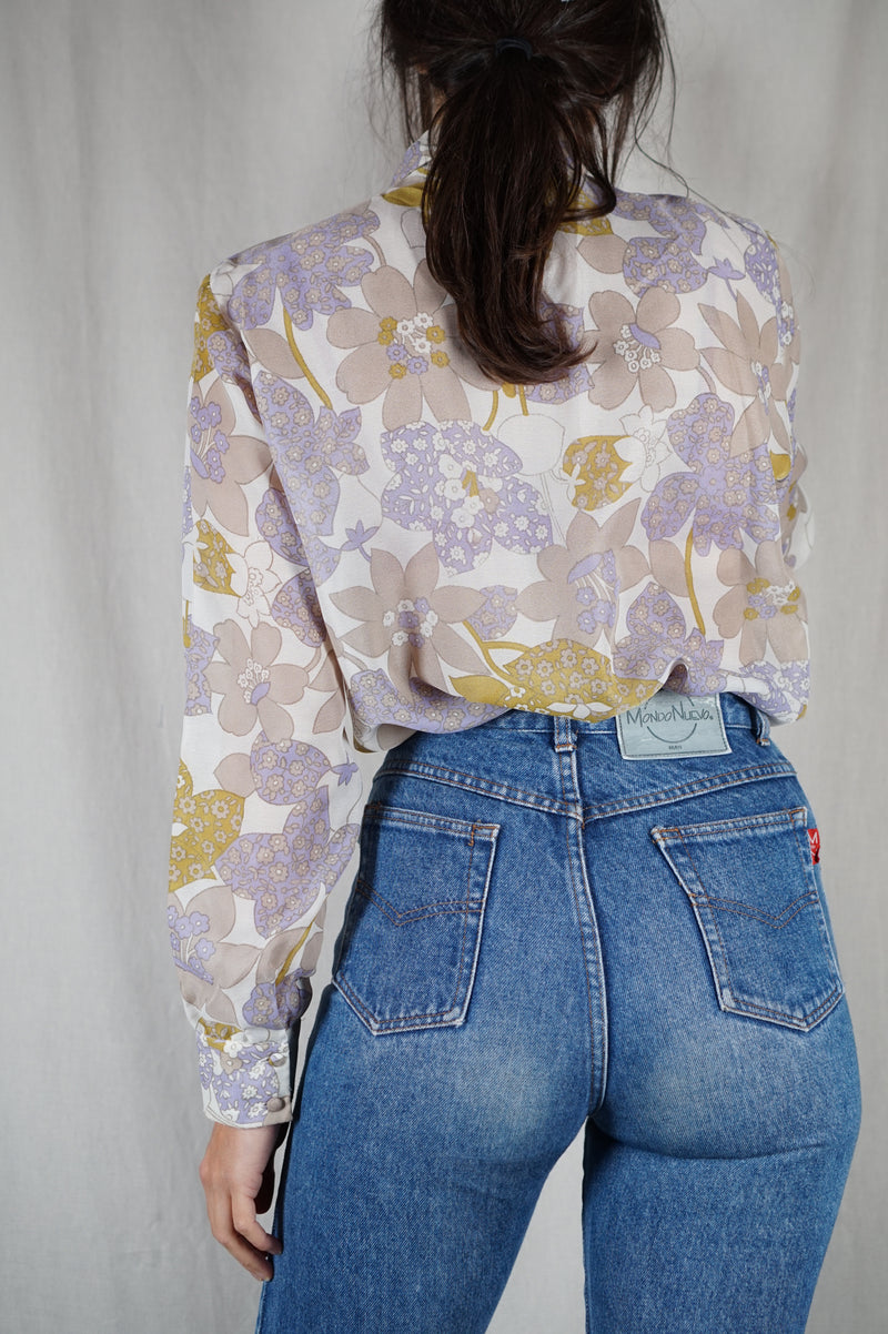 Magnifique Chemise 70's - T. 34 à 38