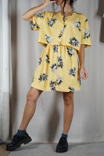 L'Ensemble Upcyclé Jaune soleil & Marine - T. 42 & 44 - T. 1m68 max recommandé