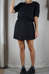 L'Ensemble Upcyclé noir - T. grand 36 & 38 - T. 1m68 max recommandé
