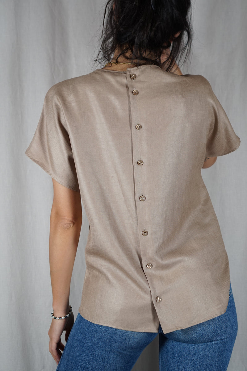 Incroyable Robe Longue Vintage en velours côtelé - T.34 à petit 38