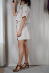 L'Ensemble Upcyclé Safari - Pur coton - T. grand 36 à 40 - T. 1m68/70 max recommandé