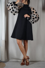 Magnifique Robe manches Organza - T. 36