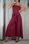 Superbe Combinaison fleurie en coton - T. 34 & 36