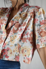 La Veste Noeud à motifs - Pièce unique faut le voir porté © - T. grand 42 & 44