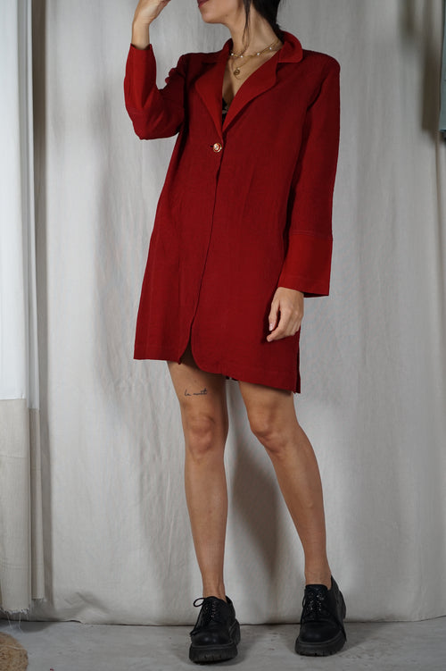 Superbe Robe Vintage texturée - T. 40 & 42