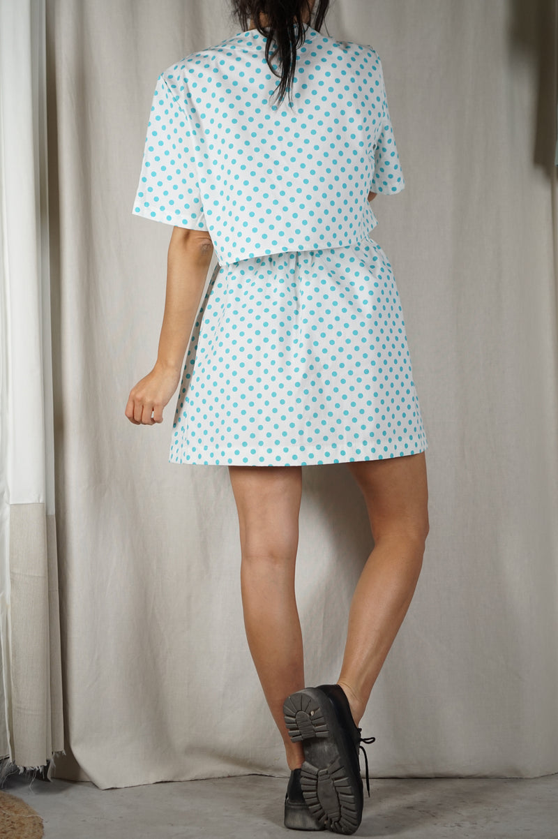 L'Ensemble à pois - Coton mélangé- T. 40 & 42 - T. 1m65 max recommandé