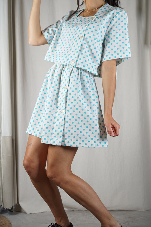 L'Ensemble à pois - Coton mélangé- T. 40 & 42 - T. 1m65 max recommandé