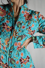 Magnifique Blouse Zippée Style rétro - T. 36 & 38