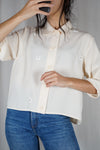 La Chemise Jaune pâle à Marguerites - Pièce unique faut le voir porté © - T. 36 & 38