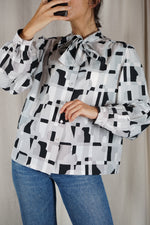 Superbe Chemise Vintage imprimée - T. 38 à 42