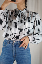 Superbe Chemise Vintage imprimée - T. 38 à 42