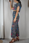 L'Ensemble Fleuri en coton - Pièce unique - T. grand 34/petit 36 - 1m65 max reco