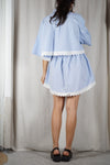 L'Ensemble Chemise Vichy - Pièce unique faut le voir porté © - Coton & Broderie anglaise - T. grand 40 à - Max reco 1m66
