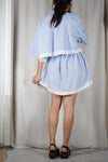 L'Ensemble Chemise Vichy - Pièce unique faut le voir porté © - Coton & Broderie anglaise - T. grand 40 à - Max reco 1m66