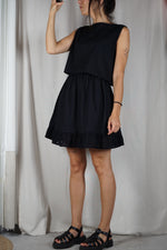 L'Ensemble noir - 100% coton - T. 38 & petit 40