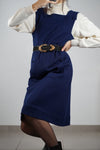Superbe Robe Chasuble Vintage en laine 🇫🇷 - T. 38 & 40 - 1m70 minimum recommandé