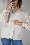 Magnifique Chemise Vintage en viscose - T. 36 à 40