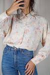 Magnifique Chemise Vintage en viscose - T. 36 à 40