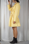 Superbe Trench Vintage Jaune soleil - T. 40 & 42