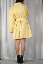 Superbe Trench Vintage Jaune soleil - T. 40 & 42