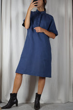 Magnifique Robe longue Vintage en lin - T. 36 & 38 - idéale grandes!