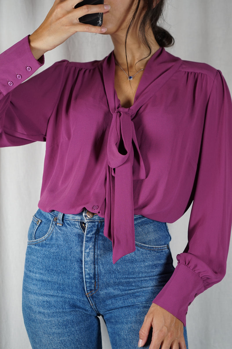 Magnifique Chemise Col cravate - T. 36 à 40