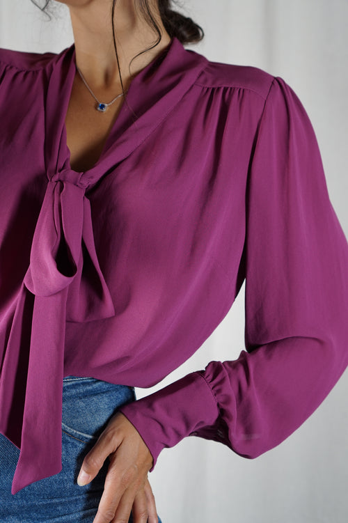 Magnifique Chemise Col cravate - T. 36 à 40