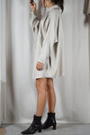 Magnifique Robe Chemise ou Tunique Vintage sable - T. 36 à 46