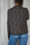 Superbe Veste Vintage finement matelassée - T. 36 & 38