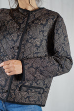 Superbe Veste Vintage finement matelassée - T. 36 & 38