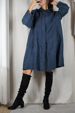 Magnifique Trench Vintage en pure soie - T. 38 à 44